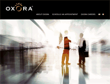 Tablet Screenshot of oxora.com